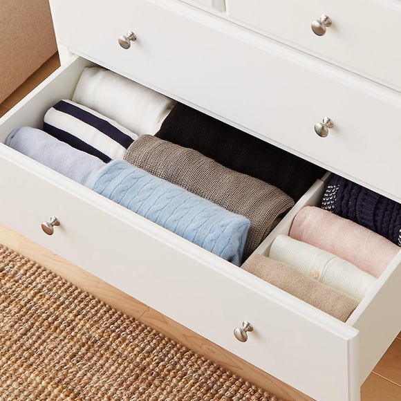 NWOT Dream Drawer Organizers White expand from 12” to 18” (two included) - Picture 2 of 2